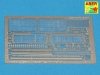 Aber 35G28 Grilles for Russian tank T-55 also Tiran 5 (1:35)